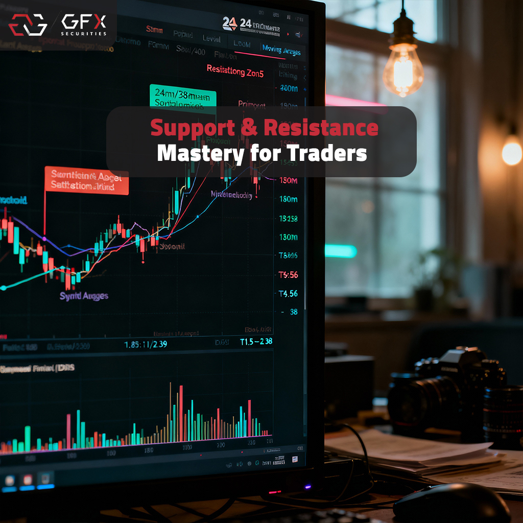Support and Resistance: How Big Money Builds Positions